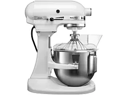 Кухонна машина KitchenAid Heavy Duty 5KPM5EWH з відкидним блоком 4.8 л біла