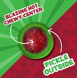 Жувальні цукерки Van Holten's Blazing Hot Mama Pickle Balls 100г - мініатюра 3
