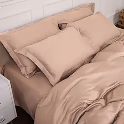 Постільна білизна MirSon Tencel №03 Creamy 175х210 двоспальний (2200009369063) - мініатюра 7