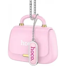 Бездротові навушники Hoco DES35 Dawn Handbag у вигляді рожеві сумки 6942007613132 - мініатюра 3