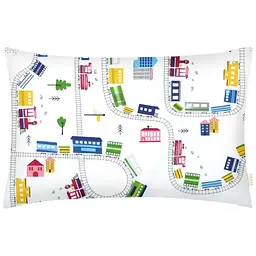 Наволочка Cosas Railway 40х60 см блакитна (Railway_40)