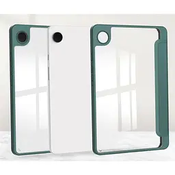 Чохол-книжка BeCover Soft Edge з кріпленням для стілусу для Samsung Galaxy Tab A9 SM-X115 8.7" Dark Green (710357) - мініатюра 2