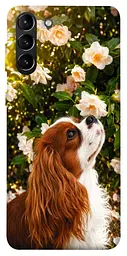 TPU чохол Demsky Flower spaniel для Samsung Galaxy S21+