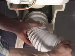 Гофра армована для унітаза Santehplast AGU Delta D 110 мм 30412 - мініатюра 3