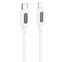 Дата кабель Borofone BX114 Structure Type-C to Lightning 27W (1m) White