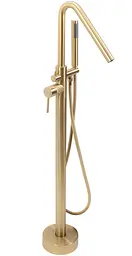 Змішувач для ванни Rea Aras brushed gold підлоговий REA-B2719, Золотий