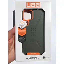 Чохол протиударний UAG Civilian MagSafe для Samsung Galaxy S25 Ultra (S938) Olive 214473117297 - мініатюра 8