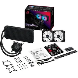 Система водяного охолодження Asus ROG Strix LC III 240 ARGB Black (90RC00S1-M0UAY0) UA [143389] - мініатюра 8