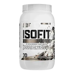 Ізолят Сироваткового Протеїну з ЕАА та ВСАА Isofit - 1000 г Печиво-Крем