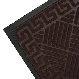 Килимок придверний Eco Fabric Смужки з кромкою коричневий 40 х 60 см (4060-113) - мініатюра 5