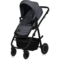 Коляска Lionelo Amber Plus 3 в 1 Grey Graphite (LO-AMBER PLUS 3IN1 GREY GRAPHITE) - мініатюра 3