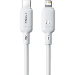 Кабель Baseus Silky Series USB-C to Lightning 20W 2m White (P10377700213-01) [169518]