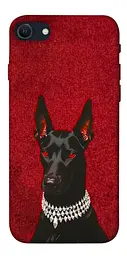 TPU чохол Demsky Premium doberman для Apple iPhone SE (2020)