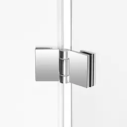 Душова кабіна Qtap Capricorn CRM10128RC6 120x80 см, скло Clear 6 мм, покриття CalcLess без піддона, Хром, Універсальна, прозорий - мініатюра 5