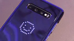 Чохол протиударний Official LED Cover EF-KG973CBEGRU для Samsung Galaxy S10 (6.1") Black - мініатюра 8