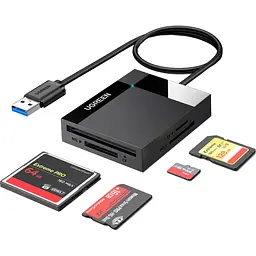 Кардрiдер Ugreen CR125 USB 3.0 Black (30333) - мініатюра 3