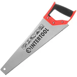 Ножівка ручна Intertool 400 мм 7T х 1" x 2D HT-3101