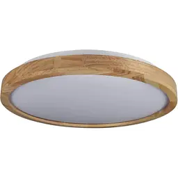 Потолочный светильник Vestum LED Wood матовый с декором акация 60W