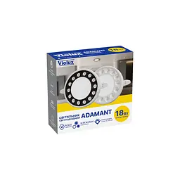 Світильник LED даунлайт Violux ADAMANT 18W 4200K круг IP20 чорний ( 100170 ) - мініатюра 7