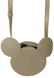 Сумка дитяча C&A Mickey Mouse з екошкіри для дівчинки 17х17 см Золотистий - мініатюра 4