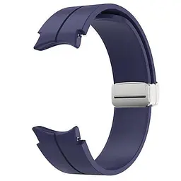 Ремінець для Samsung Galaxy Watch 4 Classic 42mm - синій ширина кріплення 20мм силікон Watchbands Cls (W15-3WB77900977) - мініатюра 3