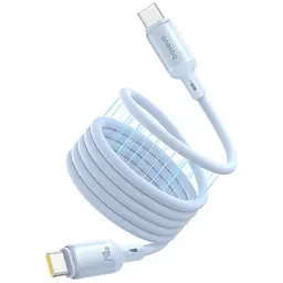 Дата кабель Baseus PicoGo Magnetic Liquid Silicone Type-C to Type-C 240W (1m) (P10376800) Galaxy Blue - мініатюра 2