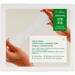 Тонер-педи для обличчя Dr. Althea Stretchfit Calming Pad заспокійливі еластичні 50 шт.