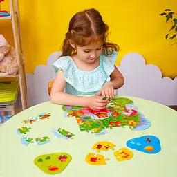 Пазли Vladi Toys 2 в 1 Чарівний ліс, з міні-грою, 49 елементів (RK1140-01) - мініатюра 6