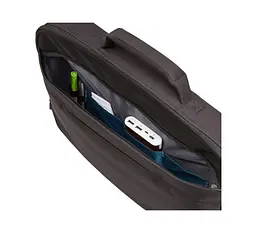Сумка для ноутбука 17.3 дюйма CASE LOGIC Advantage Clamshell Bag117 Black - мініатюра 3