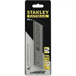 Лезо для ножа Stanley Carbide змінне з відломними сегментами 25 мм 5 шт. (STHT0-11825) - мініатюра 3
