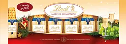 Шоколадні цукерки Lindt Marc de Champagne 131 г