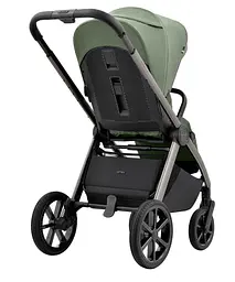 Коляска універсальна 2 в 1 Omega Perfect Green з люлькою та прогулянковим блоком (до 22 кг) CARRELLO Зелений - мініатюра 7