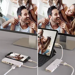 USB-Хаб j5create JCD373-N, USB Type-C 5-в-1 (JCD373-N) - мініатюра 6