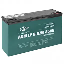 Акумулятор LogicPower LP 6-DZM-35 Ah AGM - мініатюра 2