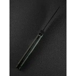 Ніж складаний туристичний Sencut Praktisk, (9.1 см) 9Cr18MoV / Micarta темно-зелений - мініатюра 14