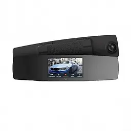 Автомобільний Відеореєстратор Yi Xiaomirror Dash Camera Black +камера заднього виду YI-89029 - мініатюра 2