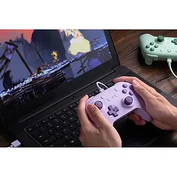 Геймпад 8BitDo Ultimate 2C Wired 82CD Purple Edition [122647] - мініатюра 10