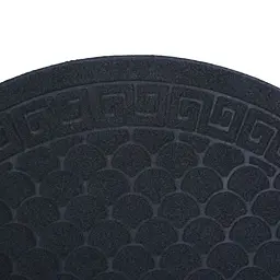 Килимок придверний Eco Fabric Луска півколо без кромки синій 40 х 60 см (4060-020) - мініатюра 8
