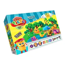 Набір для творчості "Тісто для ліплення Master Do" Danko Toys TMD-07-01U,02U,03U,04U рус Веселі звірята