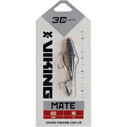 Балансир Viking Fishing Mate Ice Jig 60mm 17g #22 Kingfisher Pink - мініатюра 2