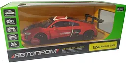 Колекційна металева модель автомобіля Автопром Audi R8 LMS з інерцією, світлом та звуком 1:24 - мініатюра 10