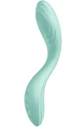 Вибратор Satisfyer Rrrolling Pleasure для точки G, 22х4 см мятный