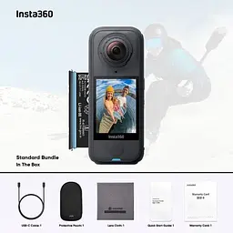 Екшн-камера Insta360 X4 Air Standard Bundle Black (CINSAAFA/SE01) EU [167266] - мініатюра 9