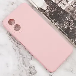 Силіконовий чохол Candy Full Camera для Oppo A58 4G Рожевий / Pink Sand - мініатюра 2