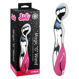 Вібратор Didi Magic G Wand 18 см сріблястий - мініатюра 2