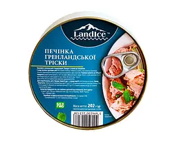 Печінка гренландської тріски Landice 202 г.
