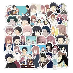 Стікерпак GeekLand Silent Voice 50 штук - мініатюра 2