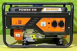 Генератор бензиновий Power On BS3500 3кВт (об'єм бака 15л) - мініатюра 2