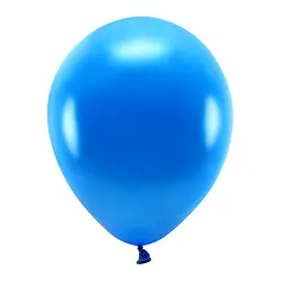 Кулька повітряна латексна 30 см (100) синій, матовий, IDEA7-DL-011