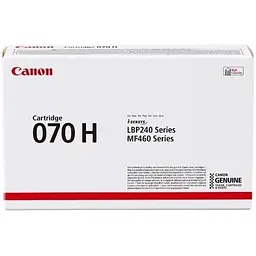 Canon Картридж 070H MF461dw/463dw/465dw/LBP243dw/246dw Black (10200 стор.)